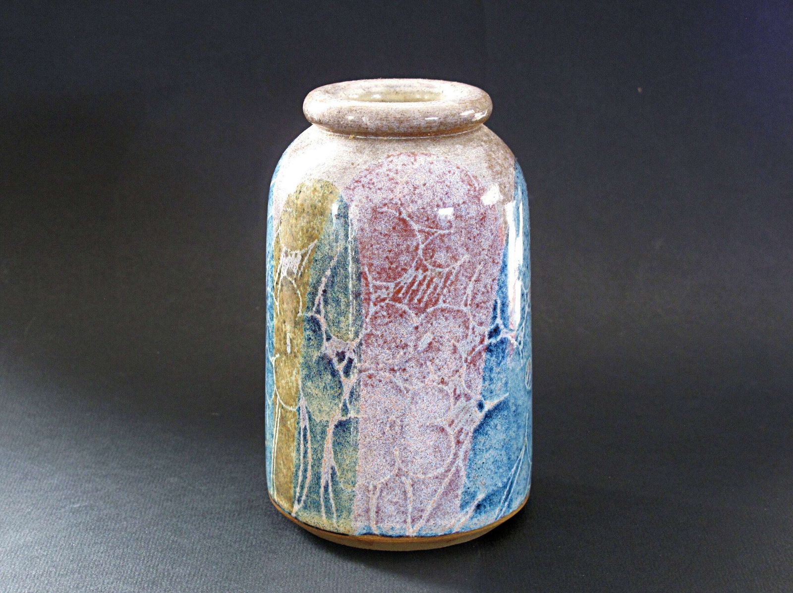 Diana Worthy Vase For Crich Pottery   Crich Pottery Vase By Diana Worthy photo for sale