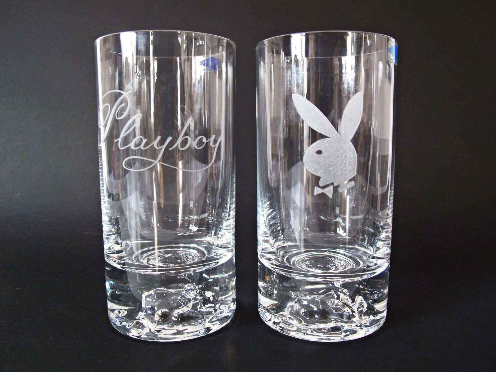 Nuutajarvi Himalaja Glasses By Björn Weckström With Playboy Logo   Playboy Glasses