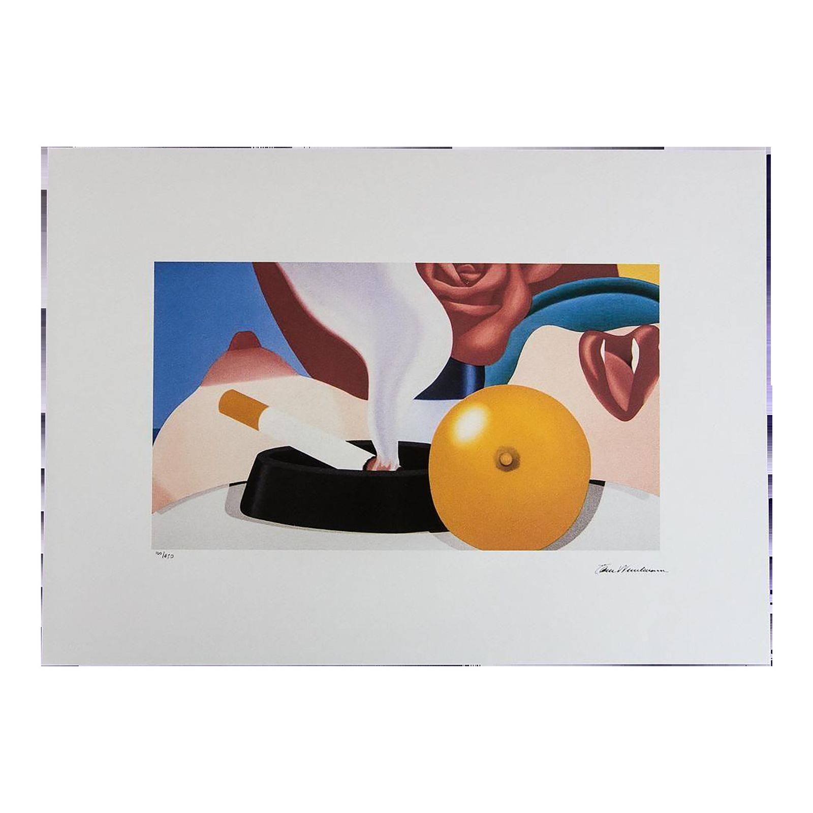 1990s Tom Wesselmann "Bedroom Painting" Pop Art Serigraph photo furniture