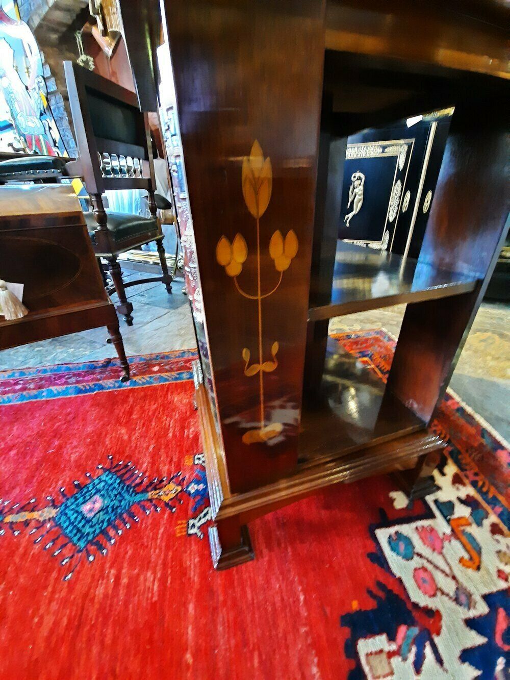 Arts Nouveau Revolving Bookcase photo furniture