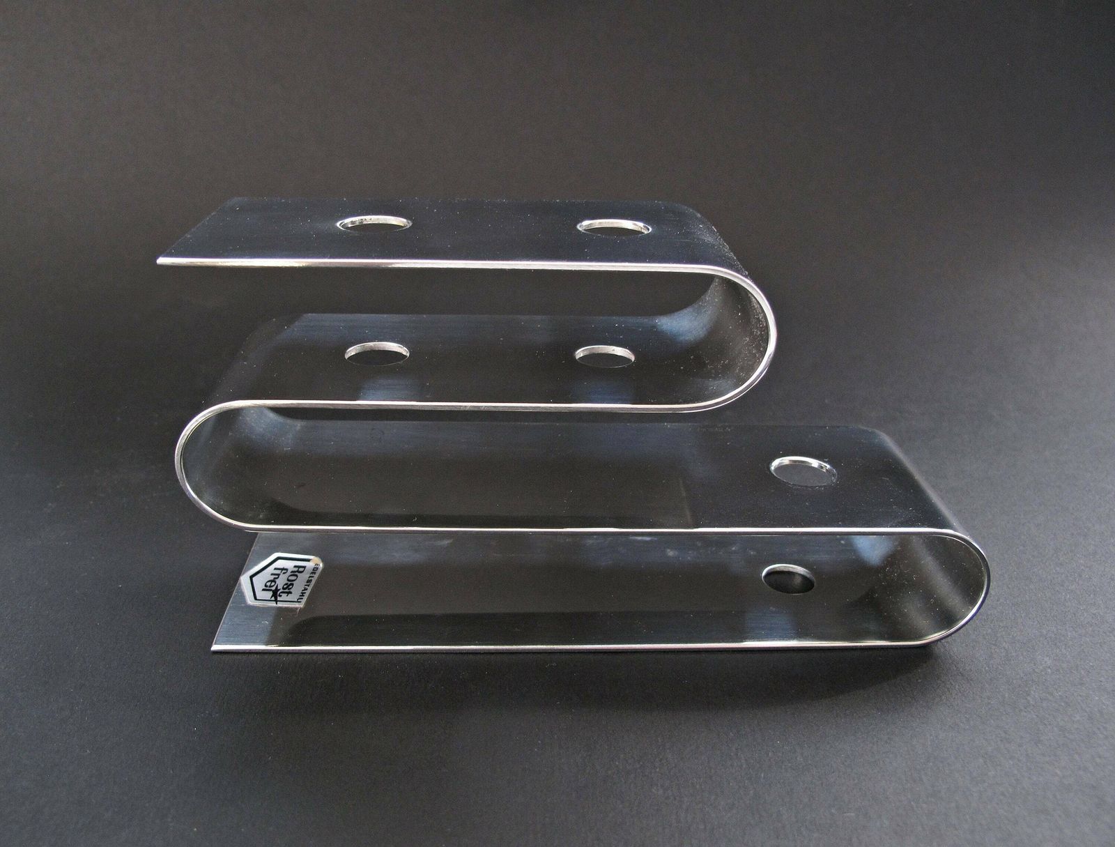 Erhard Candle Holder From Germany   Chromed Steel Taper Candle Holder By Erhard Of Germany For Taper Candles photo buy