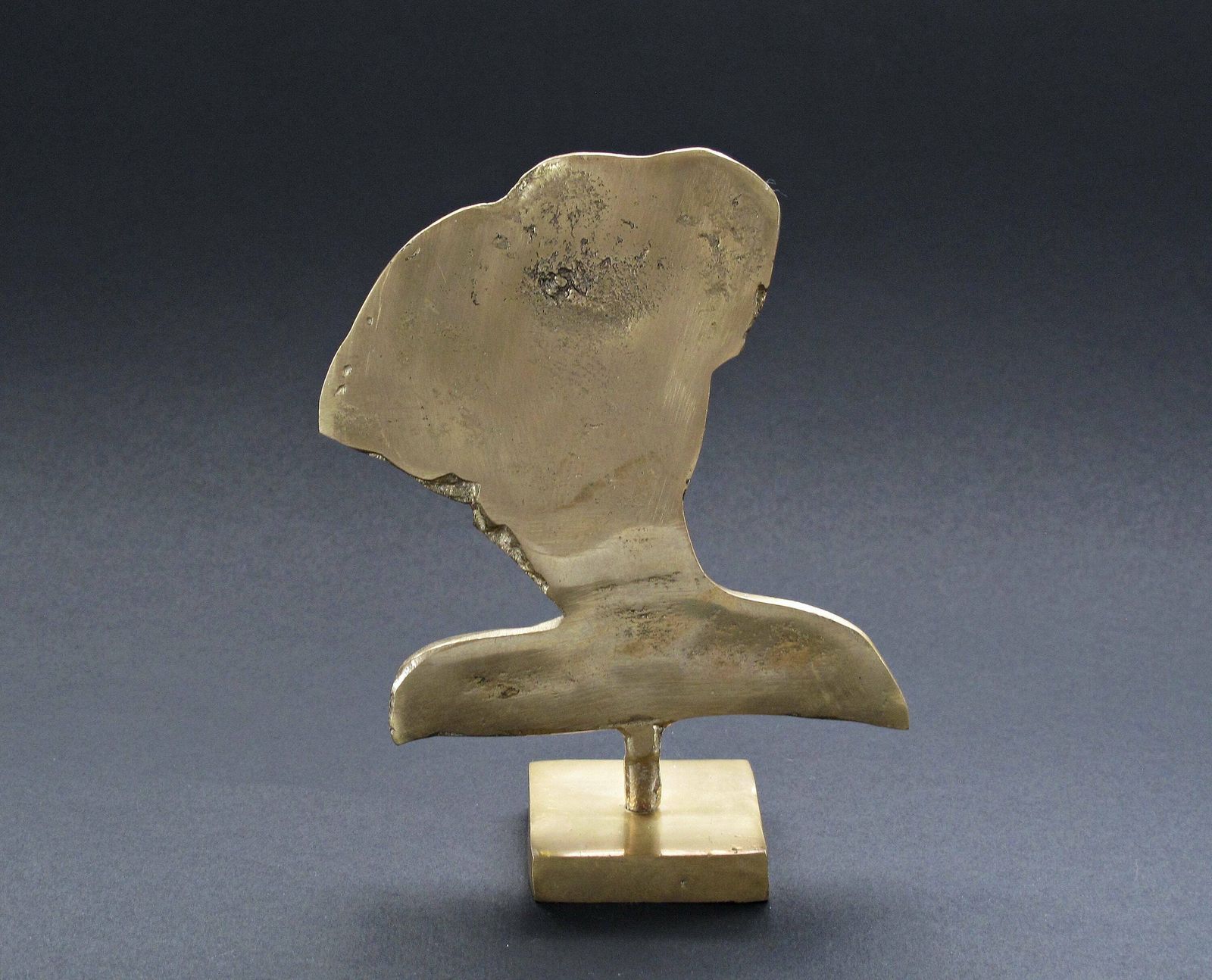 Matisse Style Brass Paperweight   Female Figure Paperweight photo 68.0