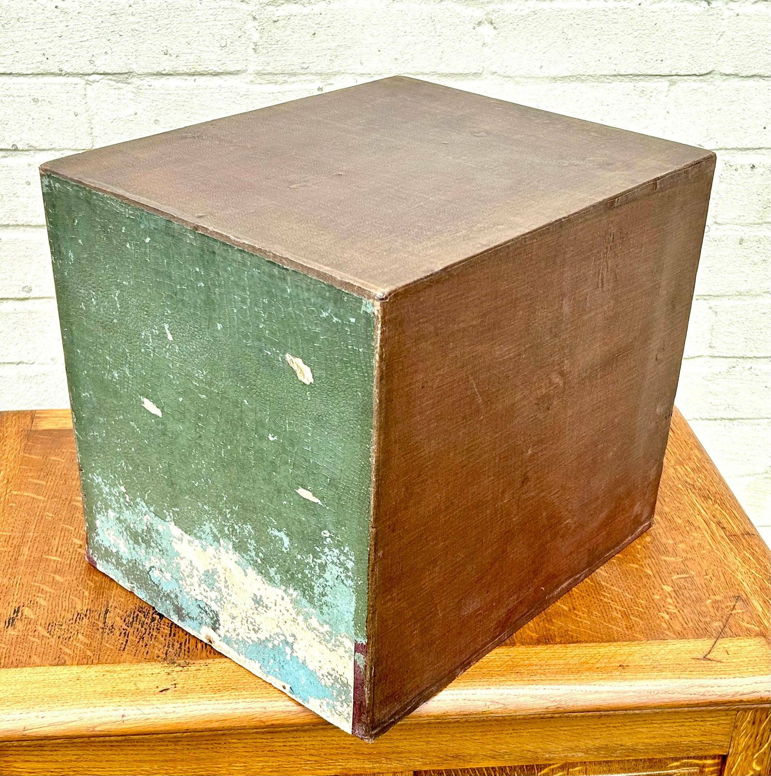 1960s Ply Six Drawer Cabinet Specimen Collectors Library Card Industrial Antique Vintage Haberdashery Storage photo vinterior