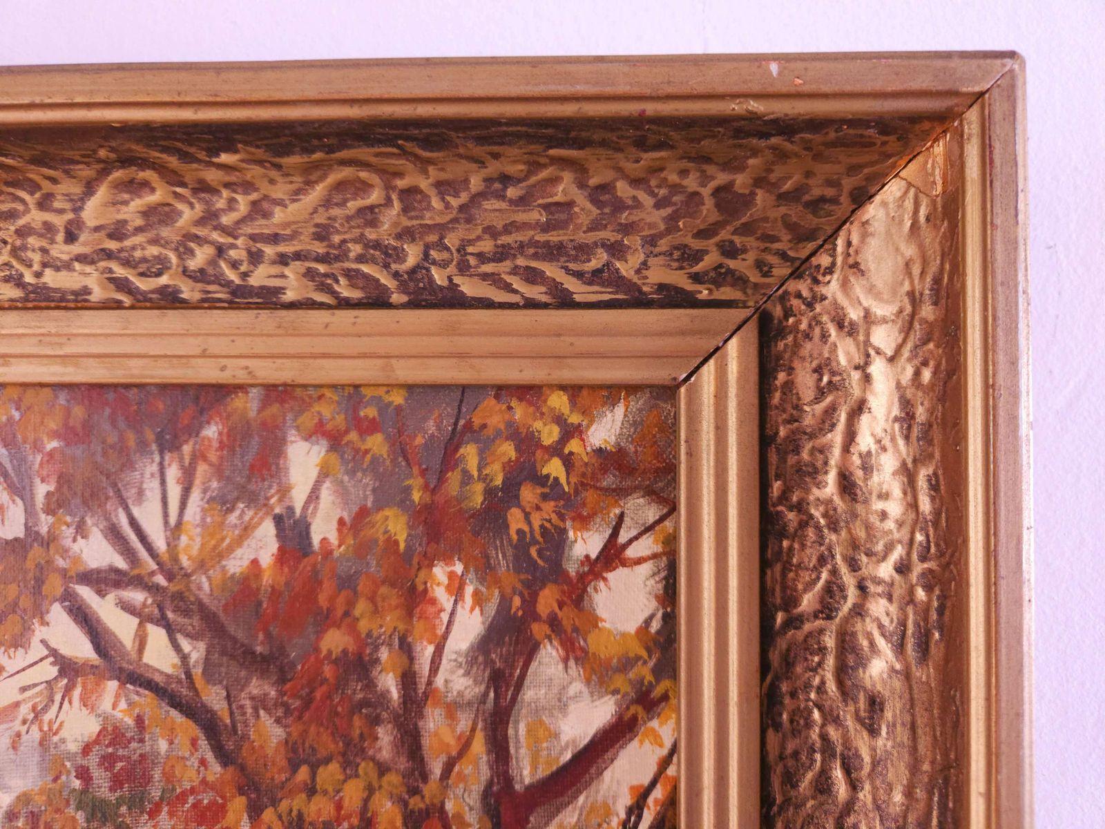 Large And Striking, Framed Oil On Canvas, Signed By Artist Dobryansky photo 325.0