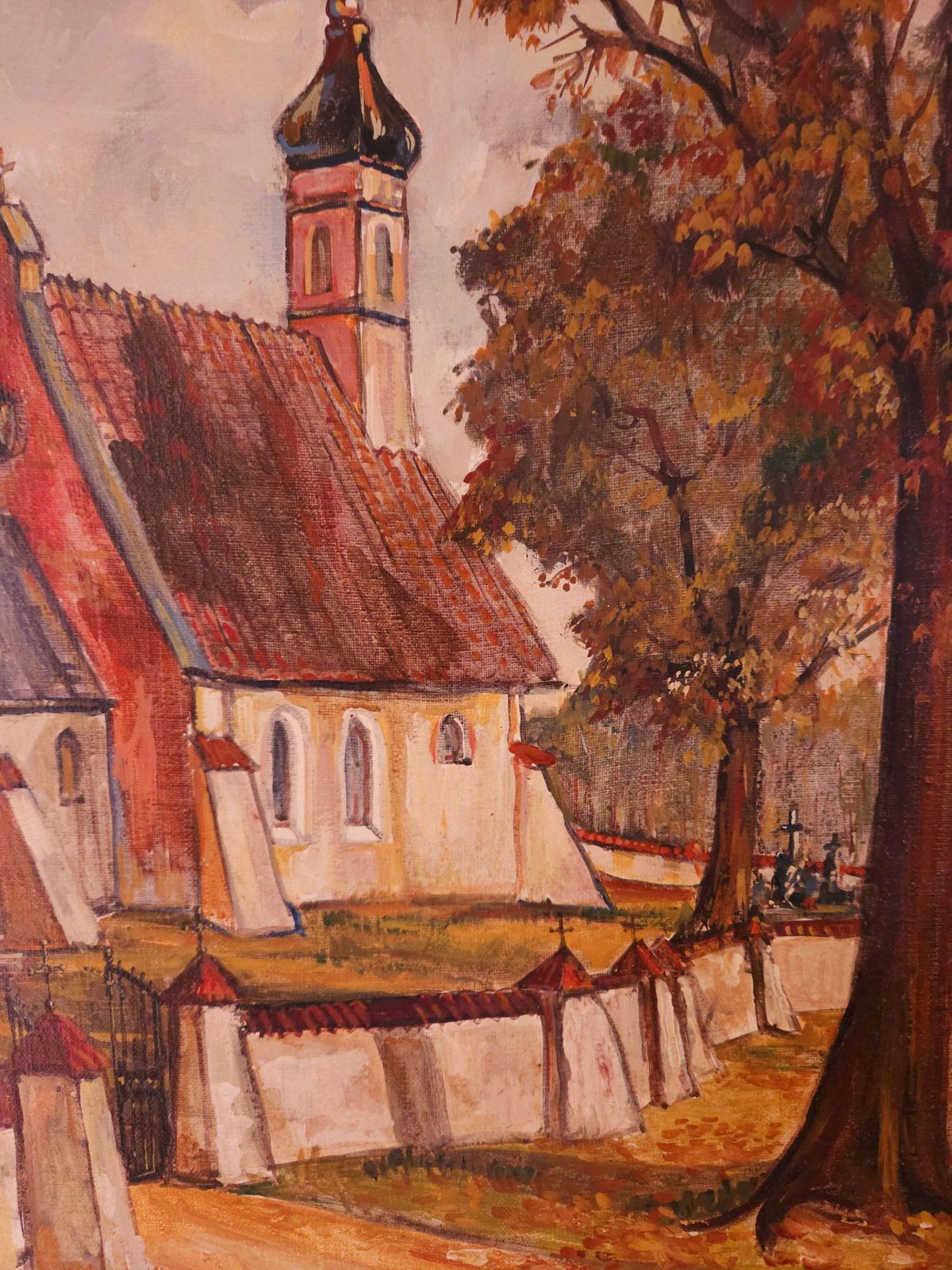 Large And Striking, Framed Oil On Canvas, Signed By Artist Dobryansky photo buy