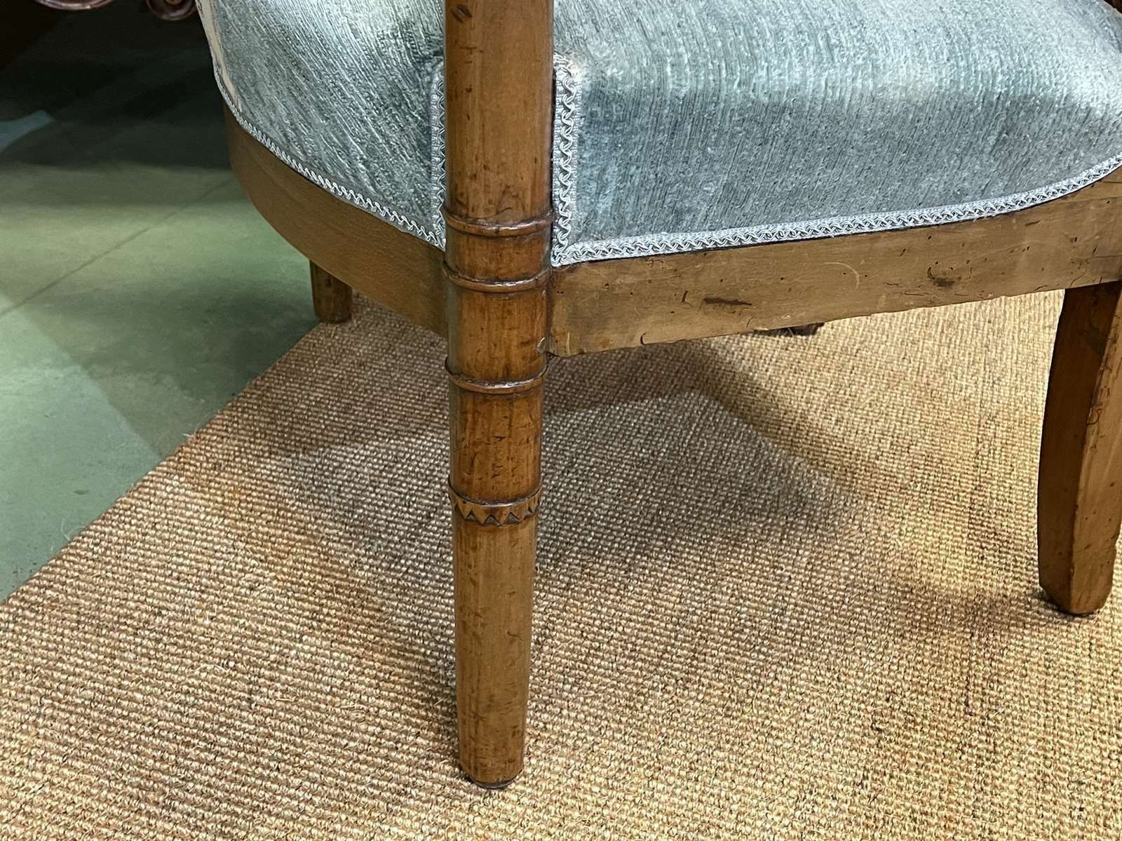 photo vinterior Restoration Period Armchair In 19th Century