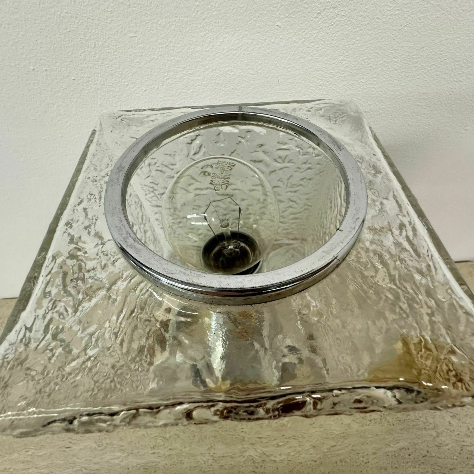 Murano Glass Table Lamp By Toni Zuccheri For Mazzega, 1970s photo vinterior