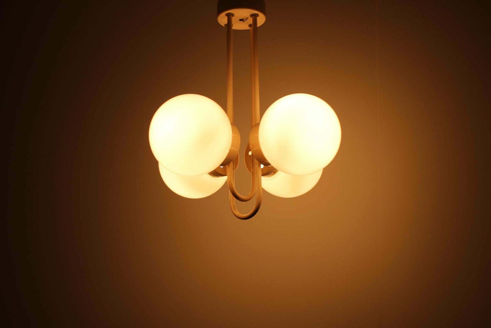 Mid Century Chandelier By Instala Decin, 1970s, Czechoslovakia photo 536.0