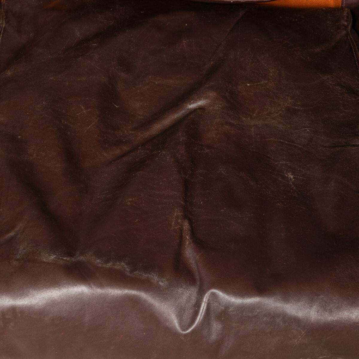 photo vinterior A 20th Century Italian Brown Leather Sofa By Gae Aulenti For Poltronova C.1962