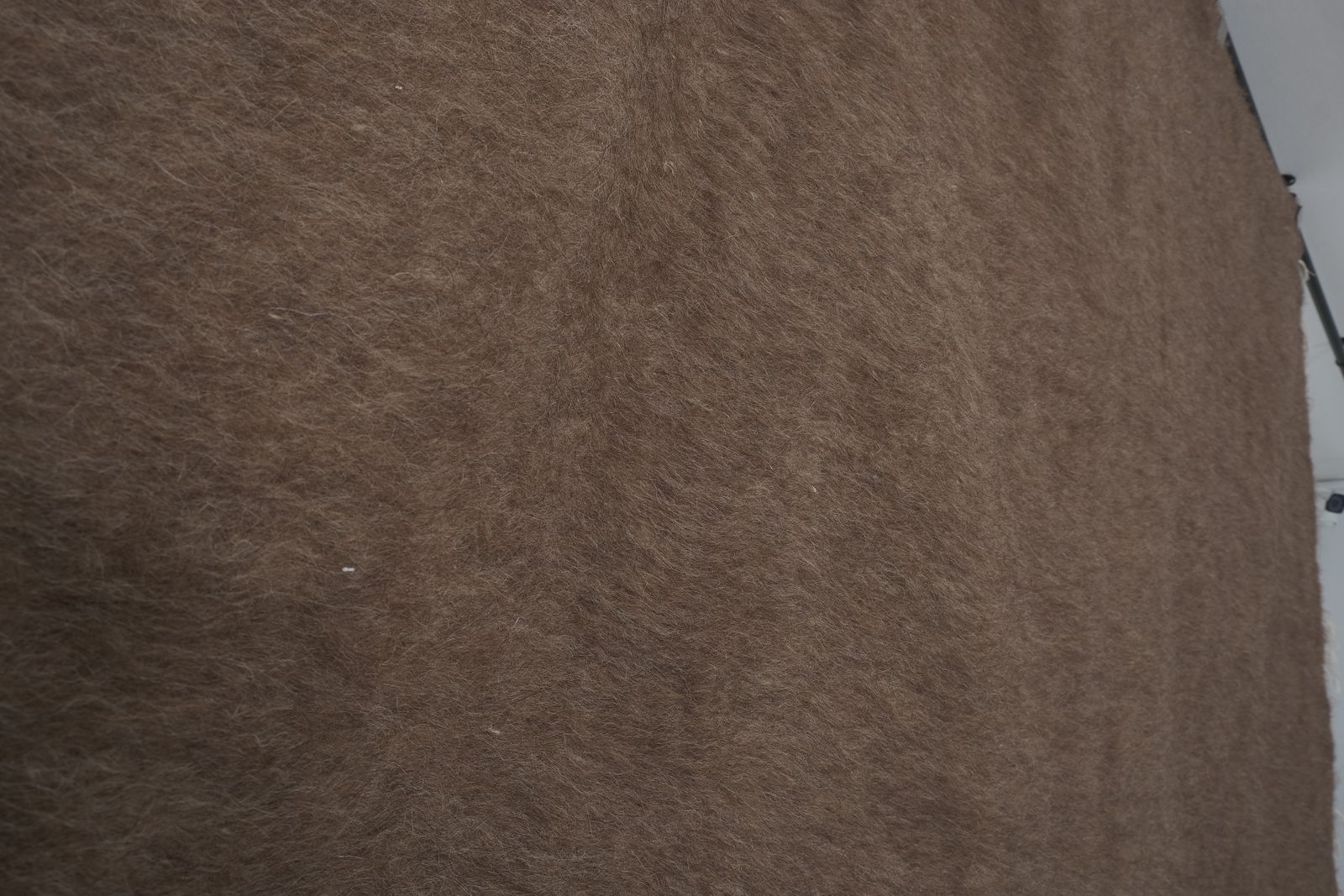 Vintage Brown Camel Hair Blanket Kilim Rug 5'5'' X 7'1'' photo 500.0