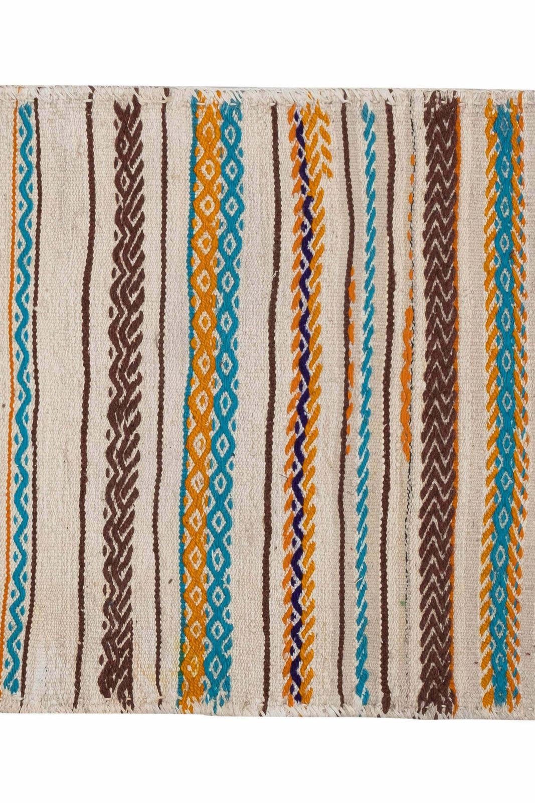 Turkish Kilim Saddlebag 2'6" X 5'1" photo Textiles