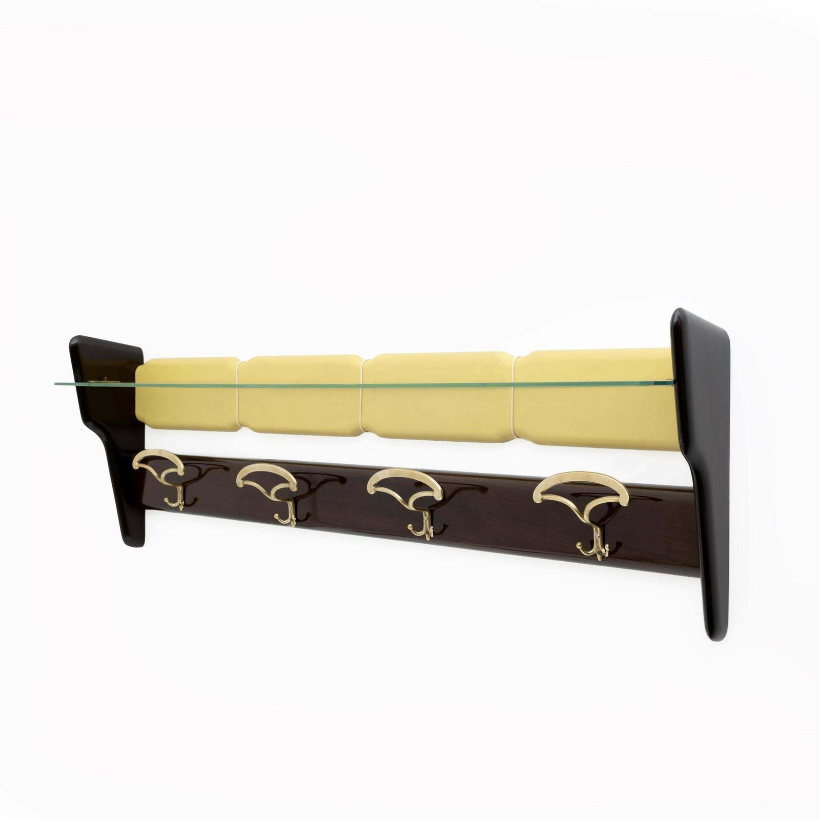Attributed Ico Parisi Mid Century Modern Italian Wall Coat Hanger, 1950s photo furniture