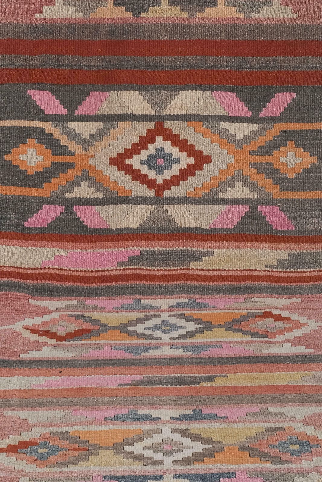 photo furniture Vintage Turkish Anatolian Kilim Runner Rug   Stair Kilim