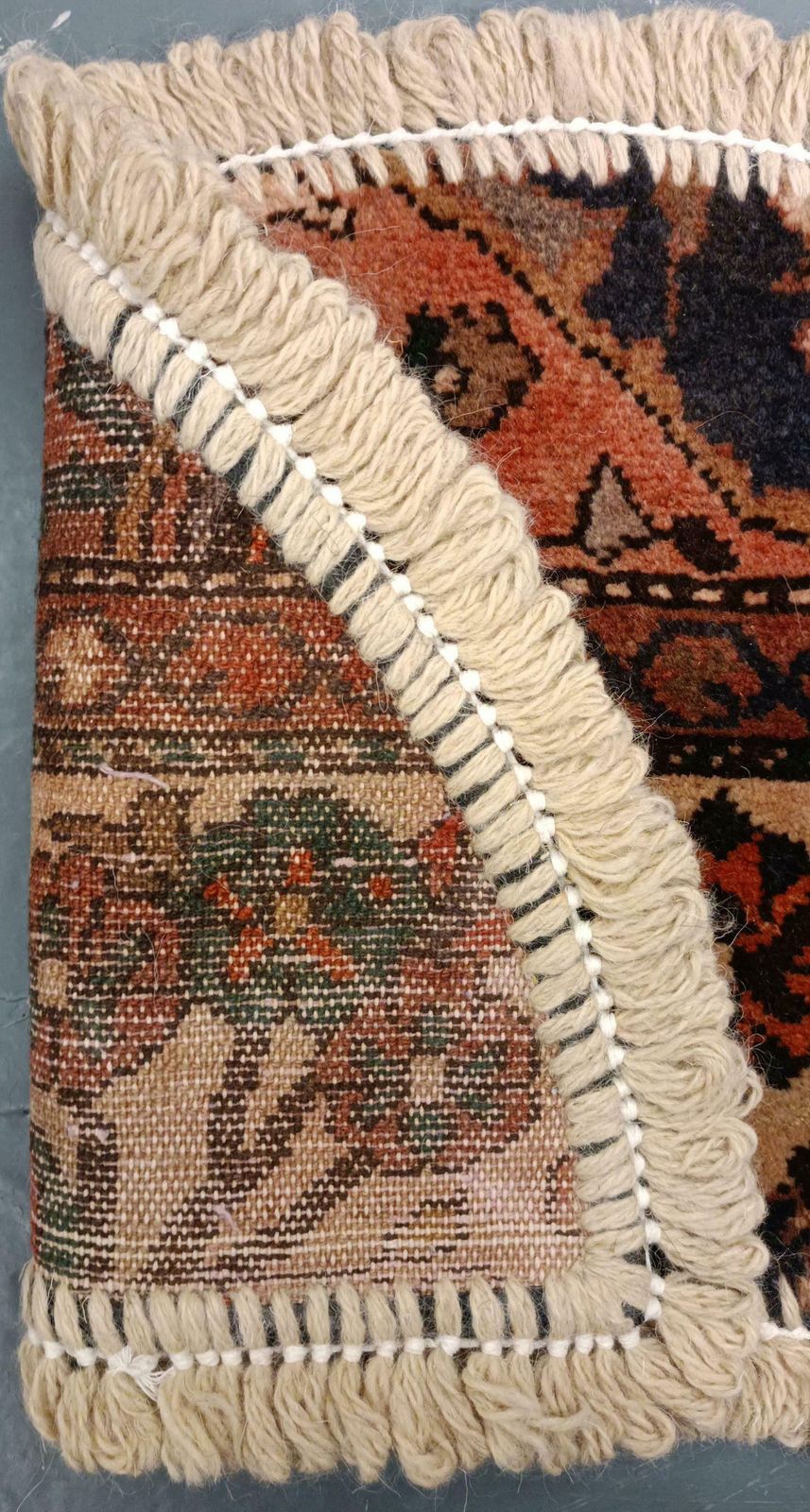 Handmade Rug Doormat Oriental Rug Semi Circular Interior Carpet Mat Entrance Way photo 380.0