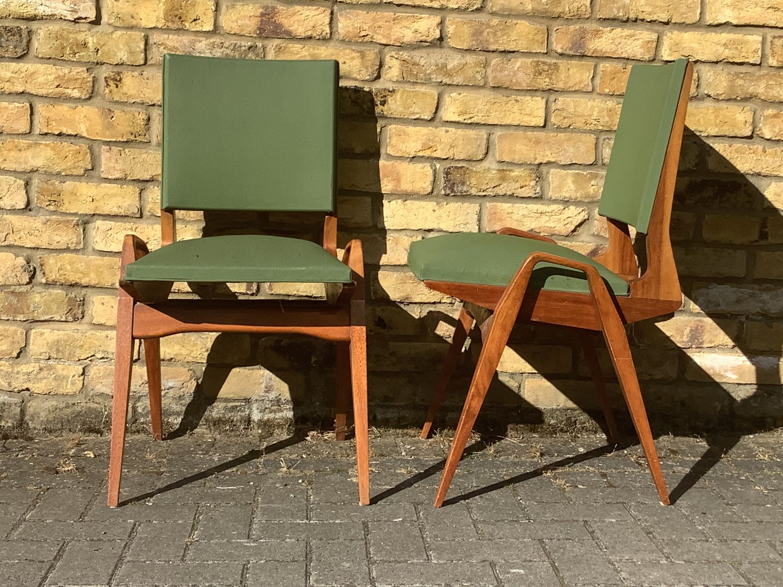 A Pair Of 1950s French Chairs By Maurice Pre photo furniture