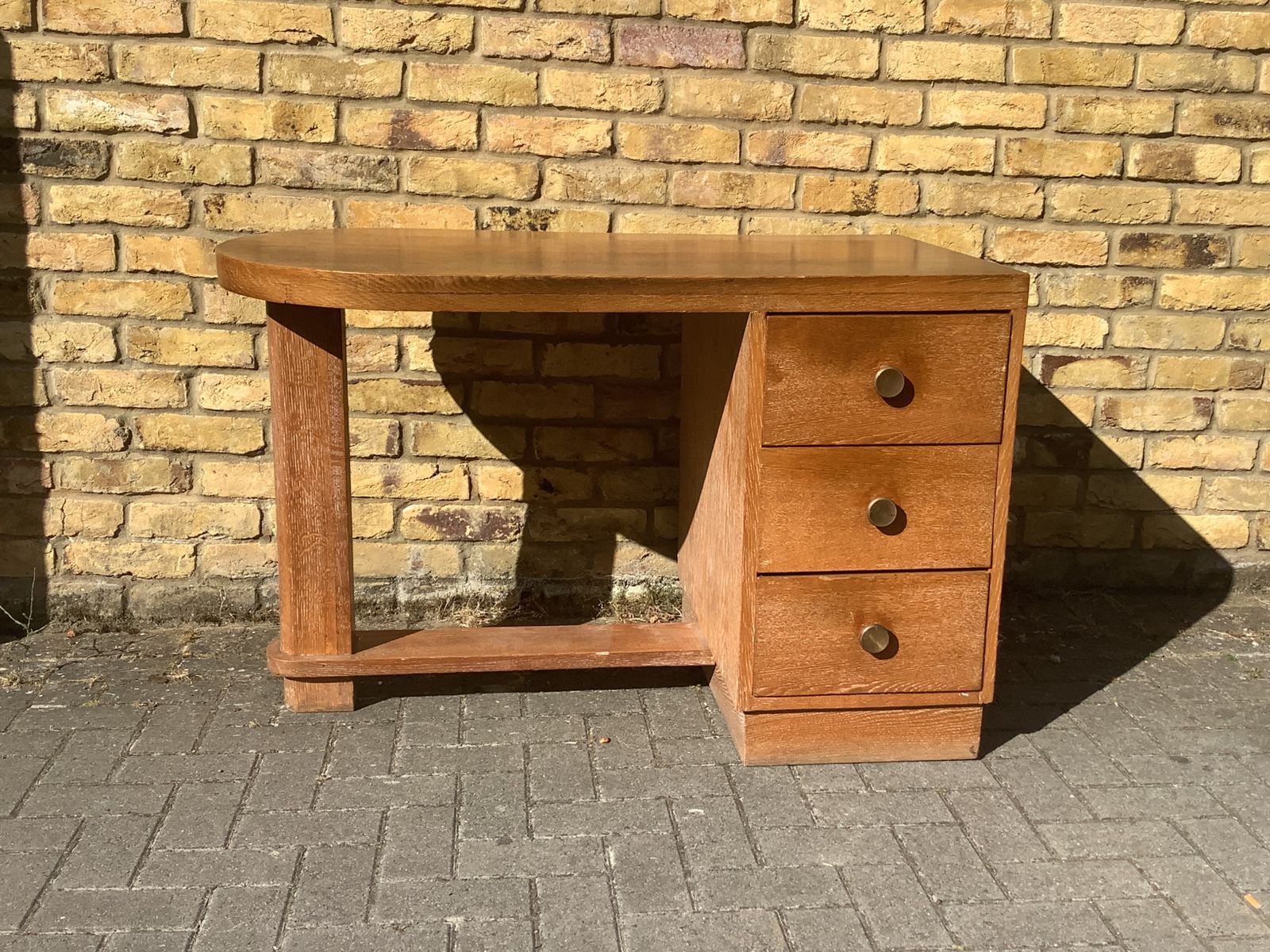 1930s Deco French Desk Style Of Jacques Adnet
