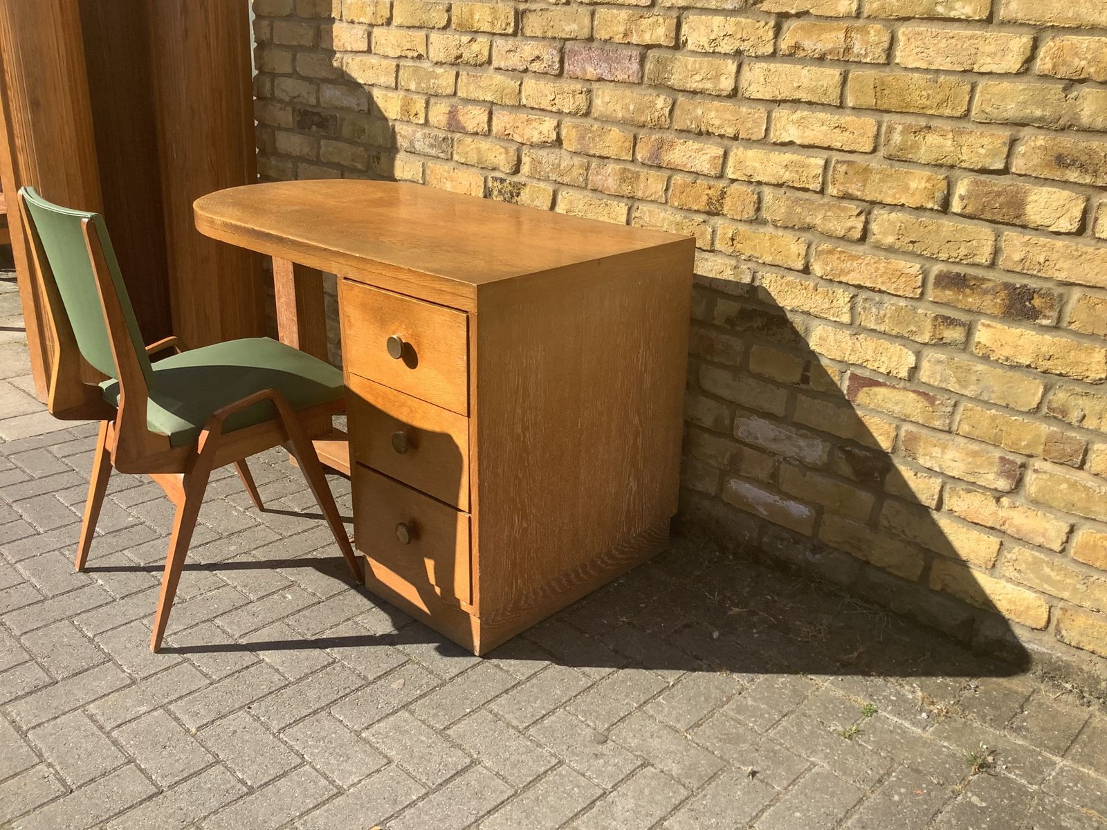 photo furniture 1930s Deco French Desk Style Of Jacques Adnet