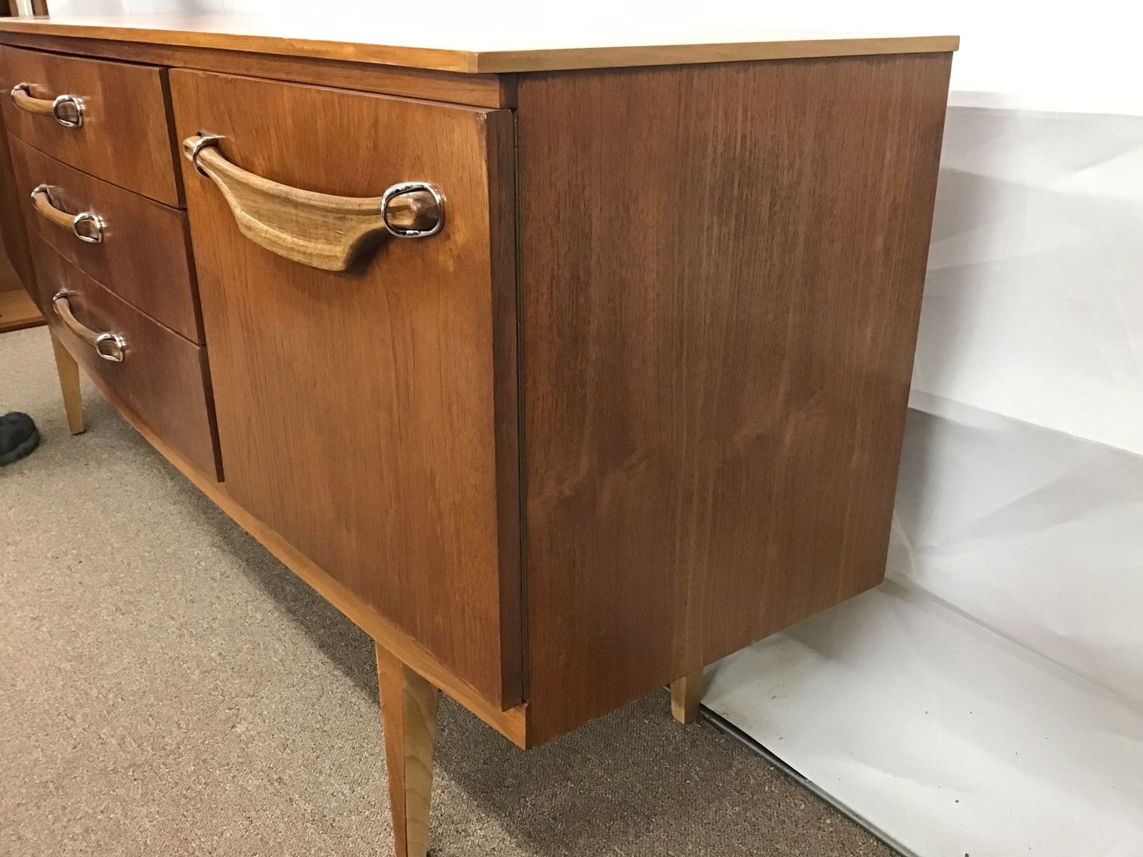 Teak Beautility  Side Board, 1960s, photo for sale