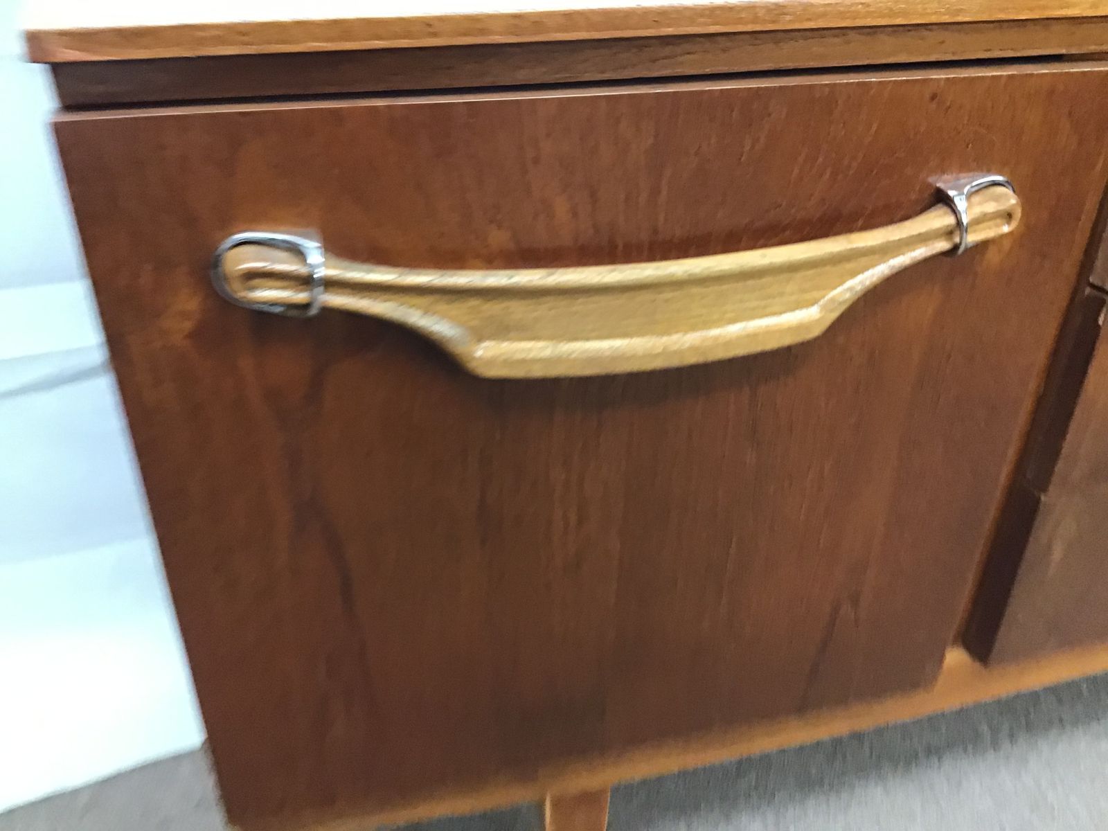 Furniture Teak Beautility  Side Board, 1960s, photo
