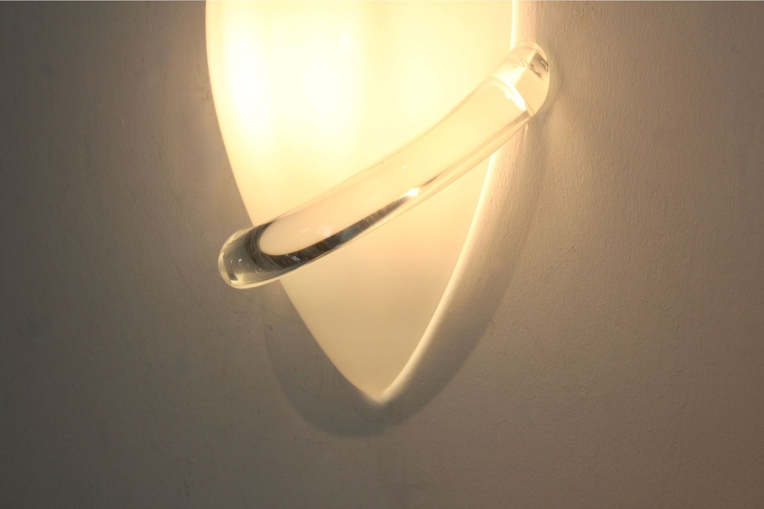 Venini Murano Glass ‘Swan’ Wall Sconce By Tina Aufiero, Stock Of 5 photo Lighting