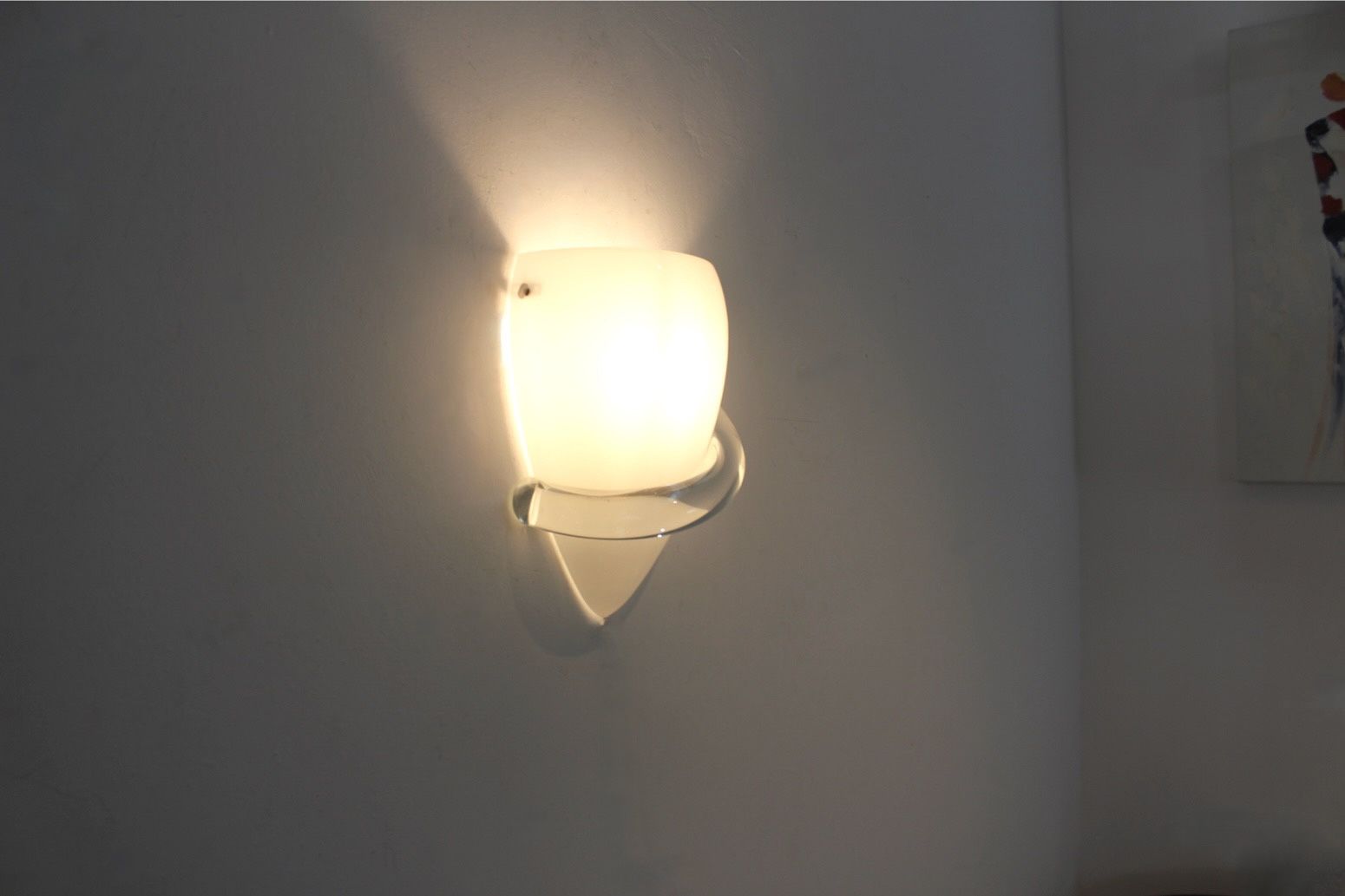 photo furniture Venini Murano Glass ‘Swan’ Wall Sconce By Tina Aufiero, Stock Of 5