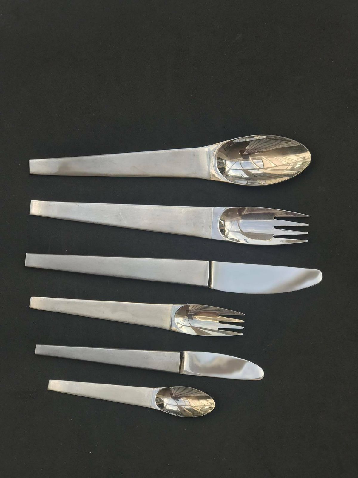 Modernistisch Bestek Carl Auböck Voor Morinox En Amboss, Jaren 1950 – Lunik 2060 – Oostenrijks Design photo vintage