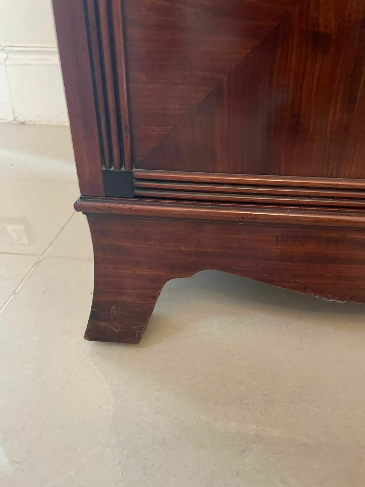 Outstanding Quality Antique Early 20th Century Mahogany Sideboard By Goodall Of Manchester photo Furniture