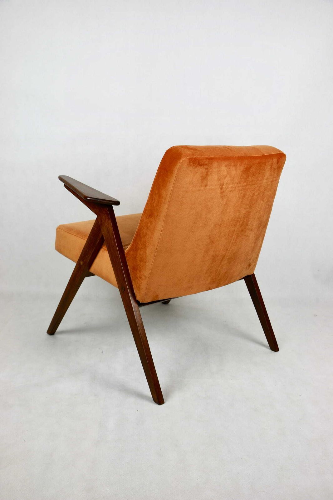 Bunny Zajączek Armchair, 70s Orange, Designed By J.Chierowski   2 Pieces Available photo buy