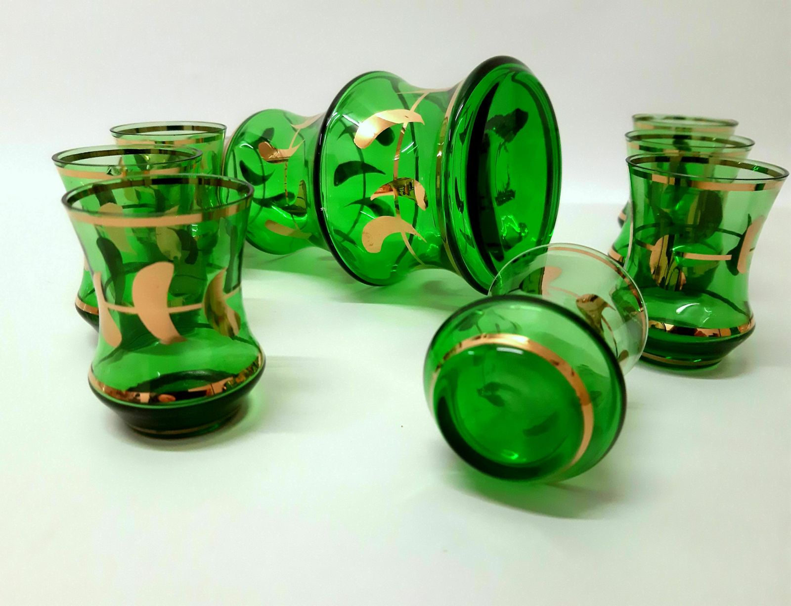 Decanter Set For 6 Prs / Borocrystal photo for sale