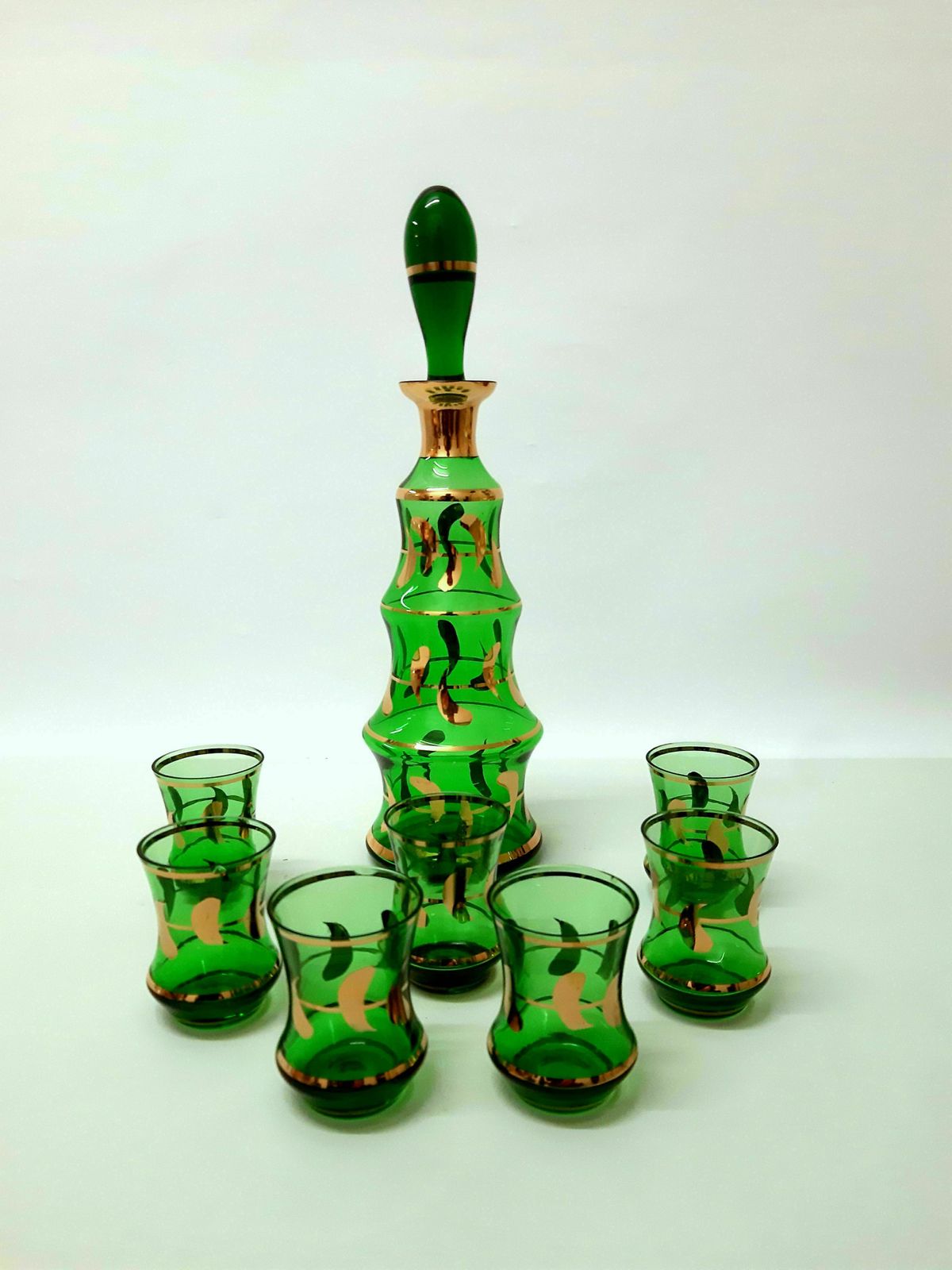 Decanter Set For 6 Prs / Borocrystal photo Home Decor