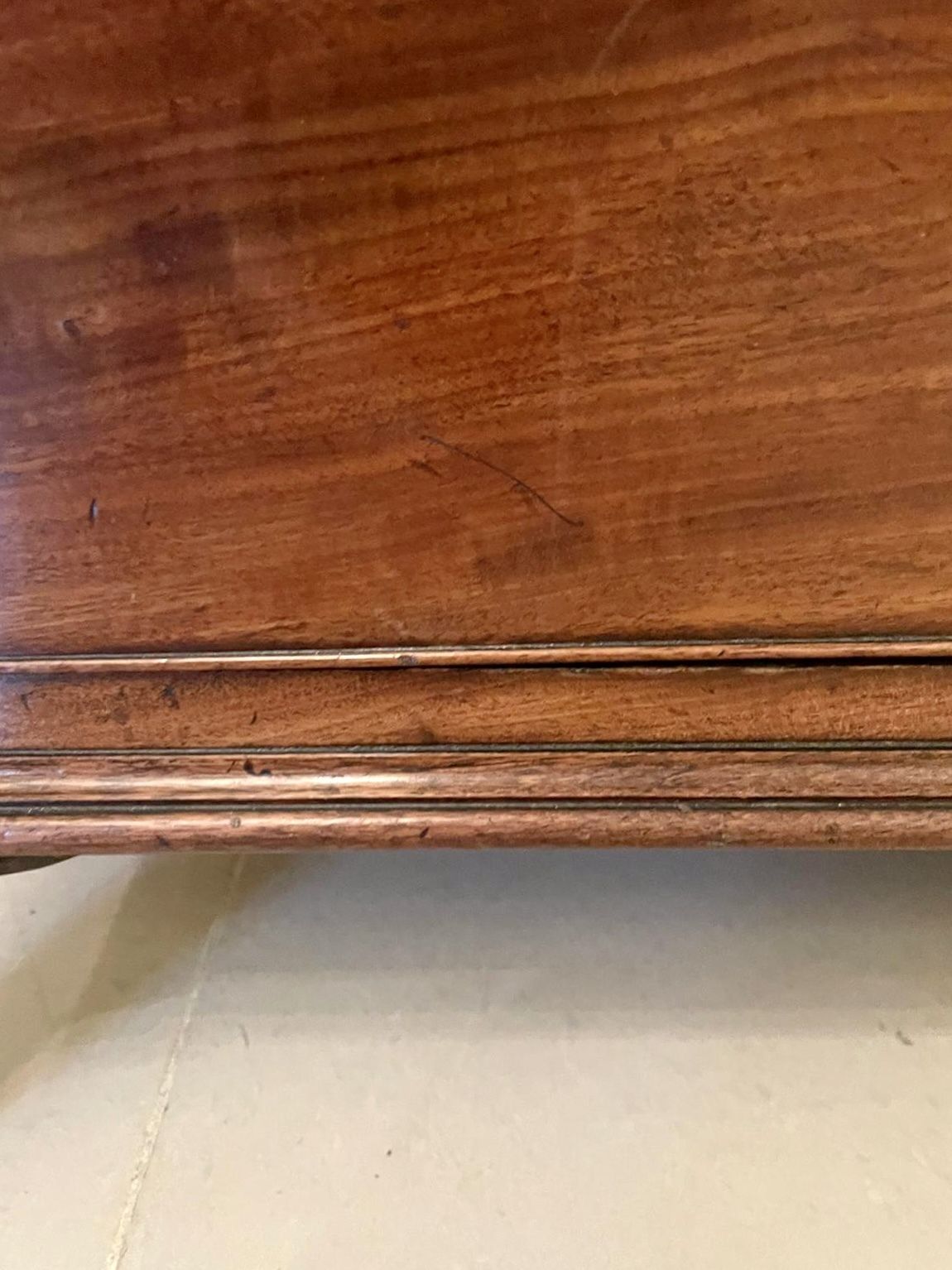 Antique 18th Century Figured Mahogany Chest On Chest photo 4695.0