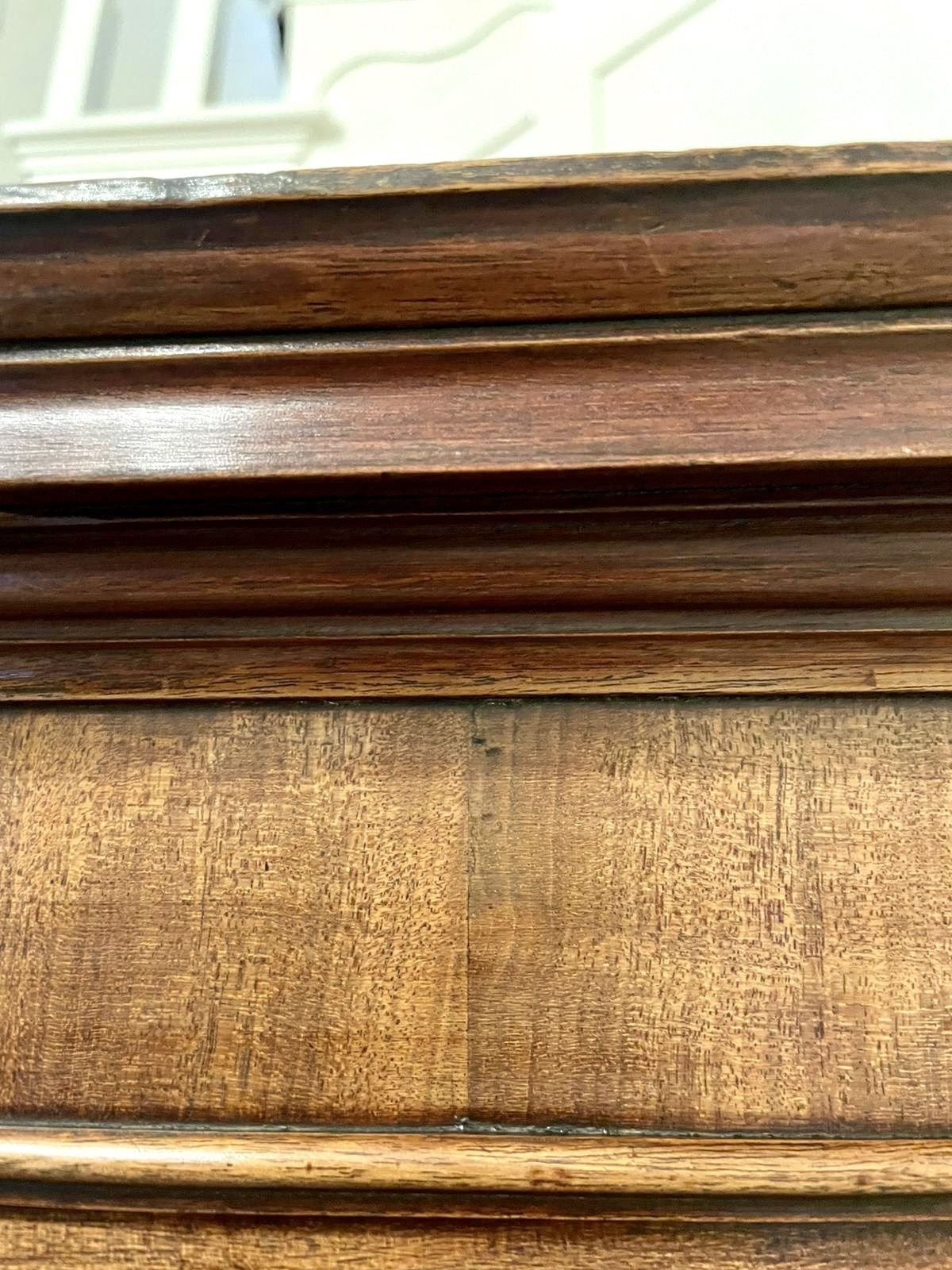 Antique 18th Century Figured Mahogany Chest On Chest photo buy