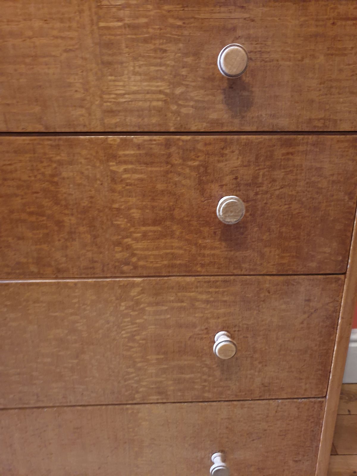 Vesper Lacewood Chest Of Drawers 1950s photo 250.0