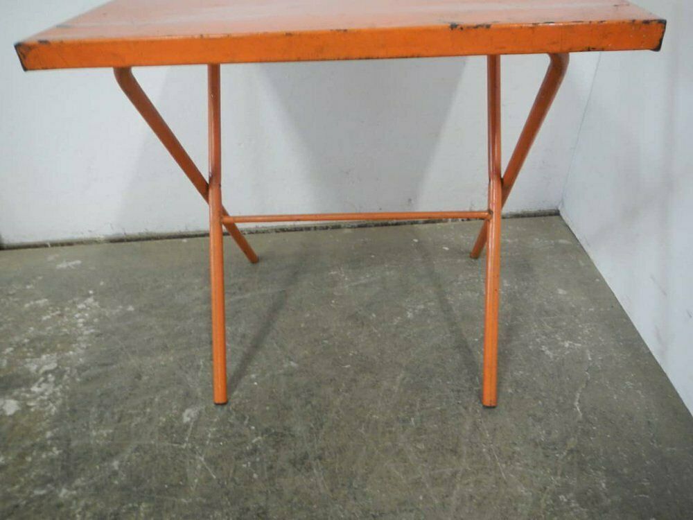 Folding Garden Table, 1970s, Vintage photo for sale