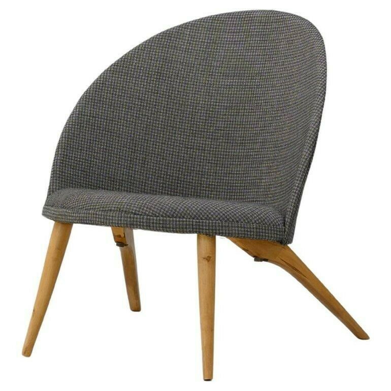 20th Century Swedish Plywood Back Chair