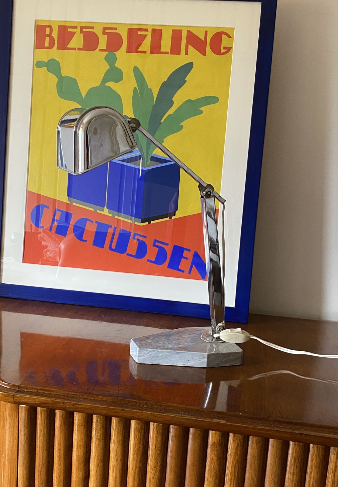 Art Déco Desk Lamp, Fare France, Circa 1930 photo for sale