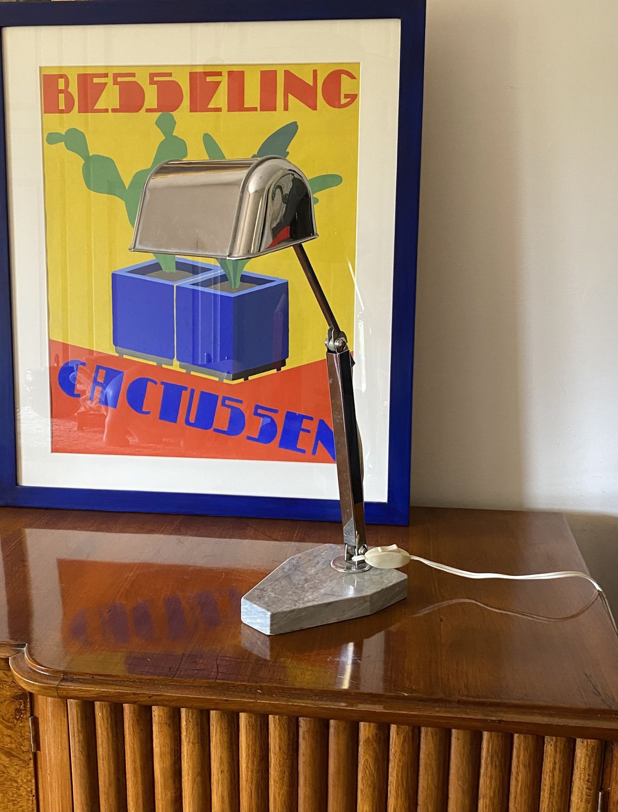 photo buy Art Déco Desk Lamp, Fare France, Circa 1930