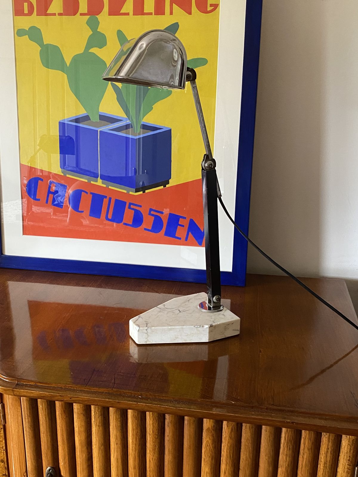 Art Déco Desk Lamp, Fare France, Circa 1930 photo vinterior