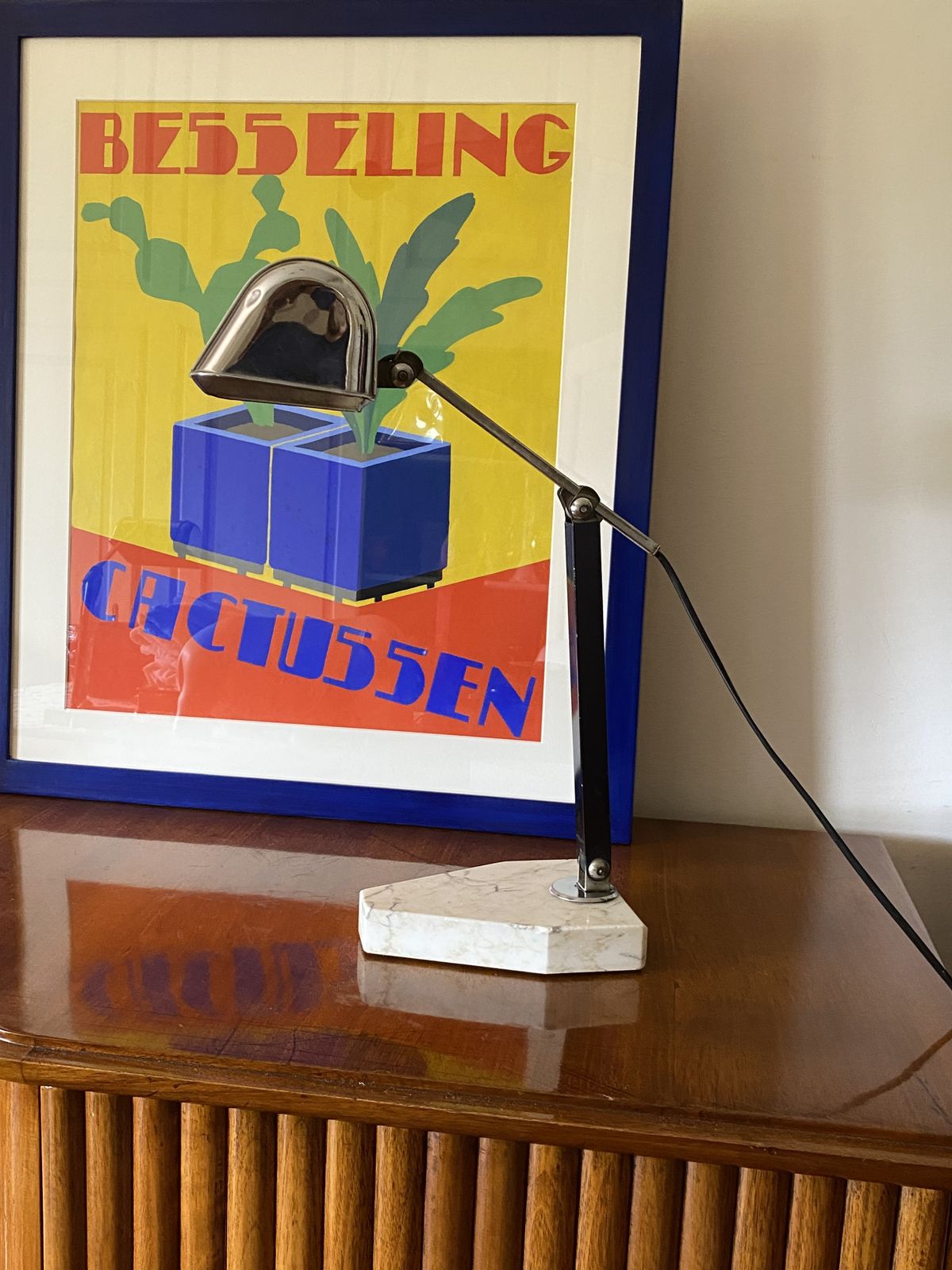 370.0 Art Déco Desk Lamp, Fare France, Circa 1930 photo