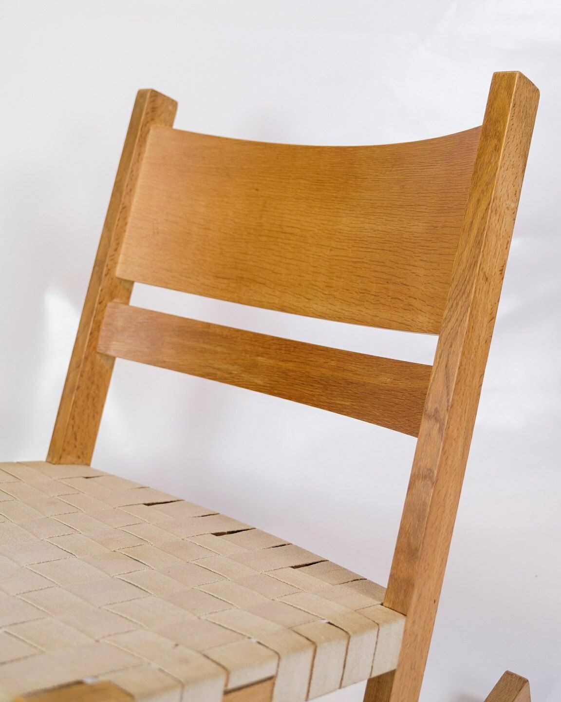 Rocking Chair Model Ge674 In Oiled Oak By Hans J. Wegner For Getama From 1970s photo for sale