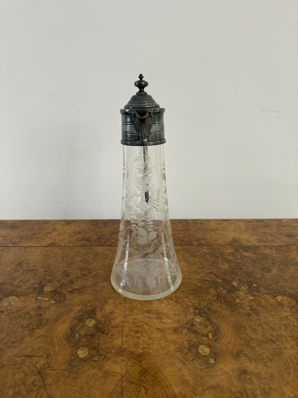 Wonderful Quality Victorian Claret Jug photo vintage