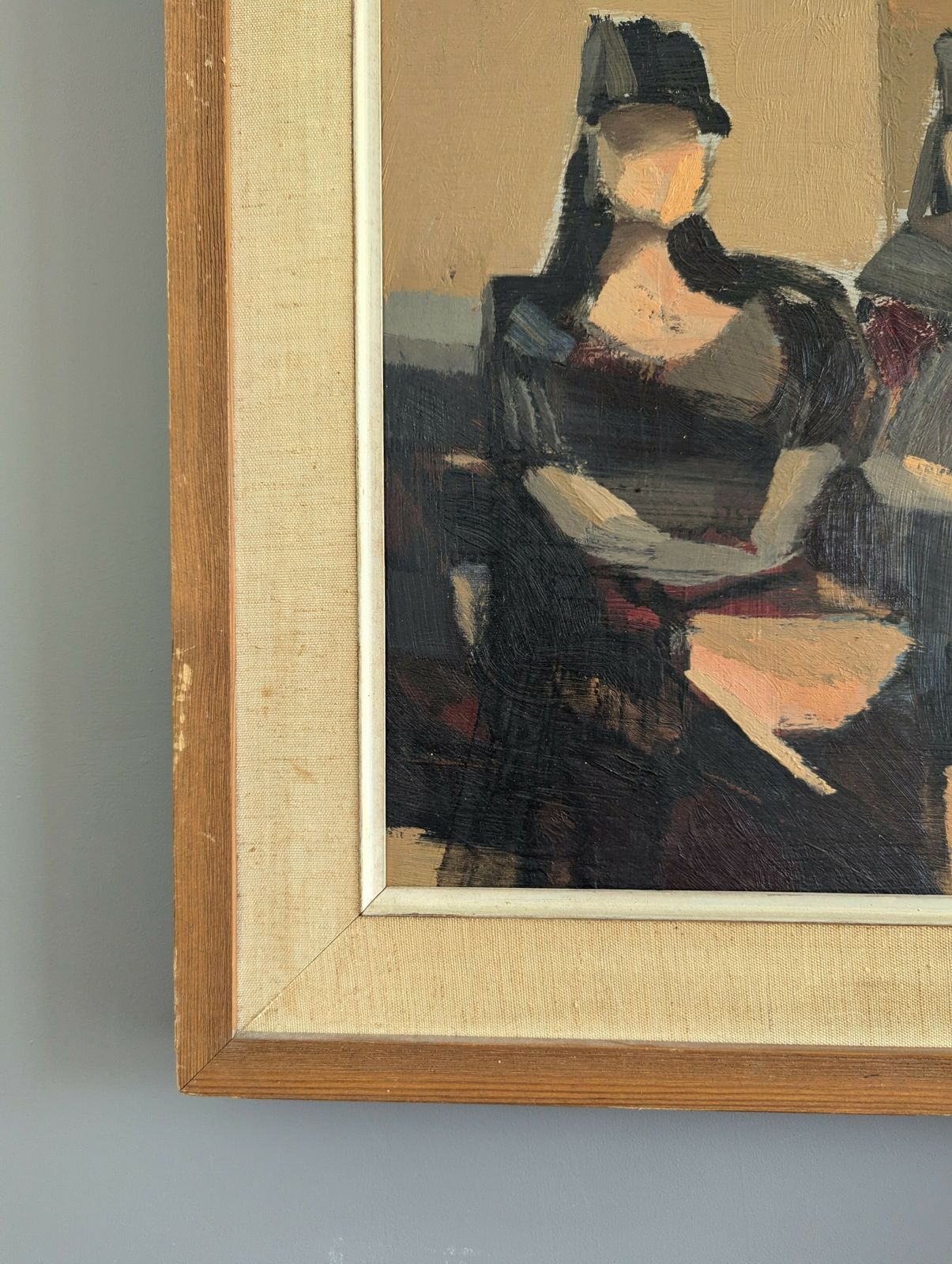 Senoritas  Oil Painting, 1950s photo buy