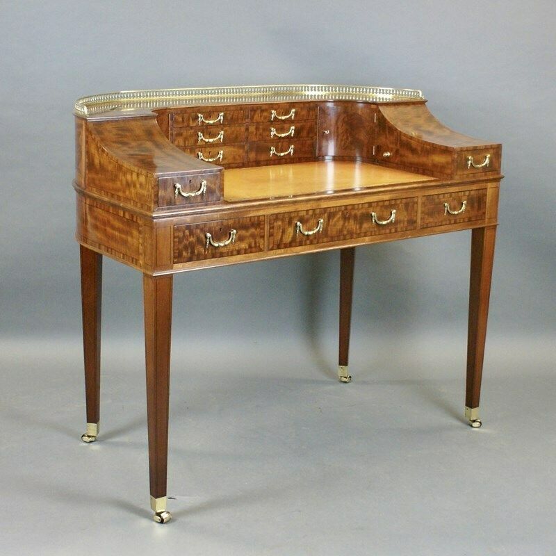 An Exceptional 19th Century Carlton House Desk photo Furniture