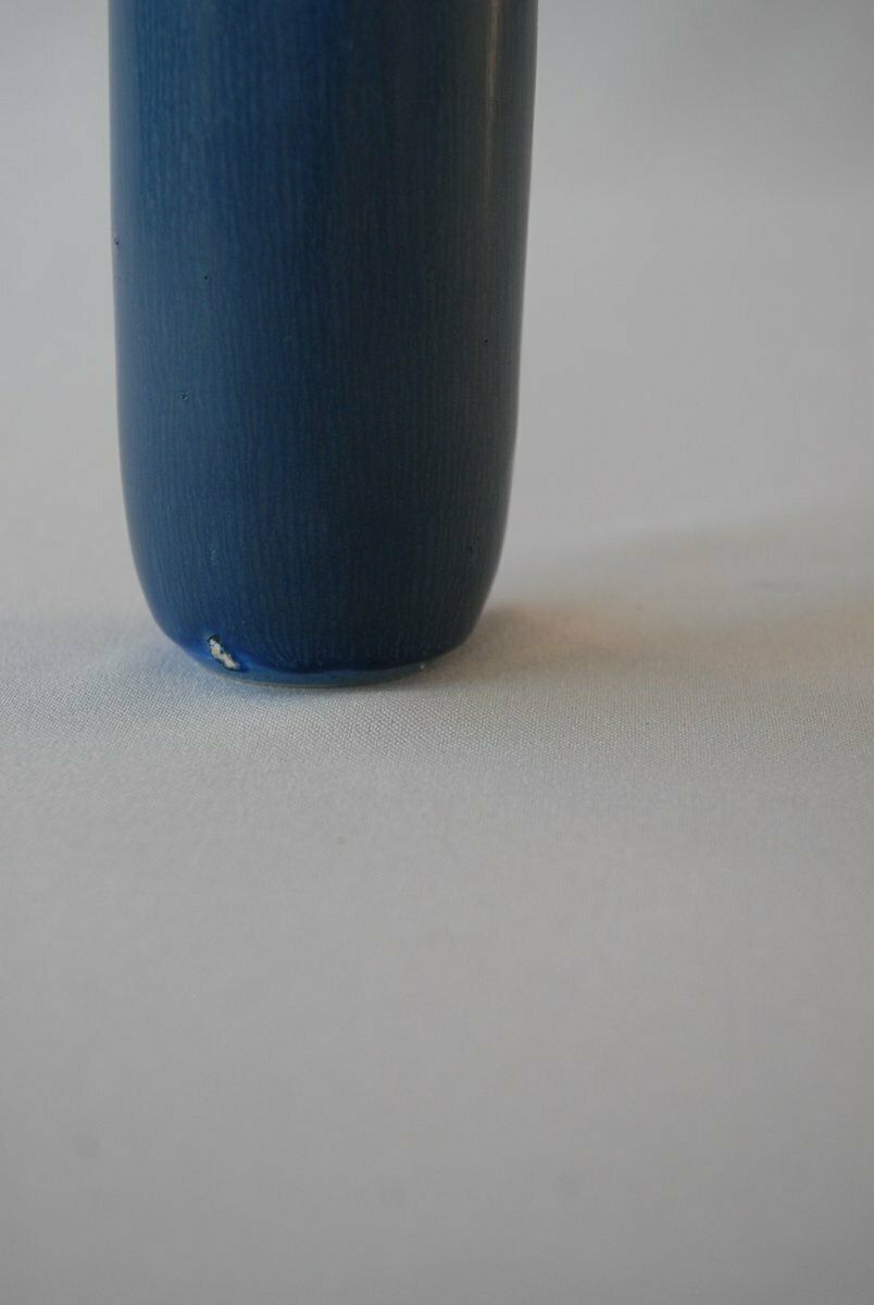 Studio Bottle Vase By Stig Lindberg For Gustavsberg, Sweden, 1957 photo vintage