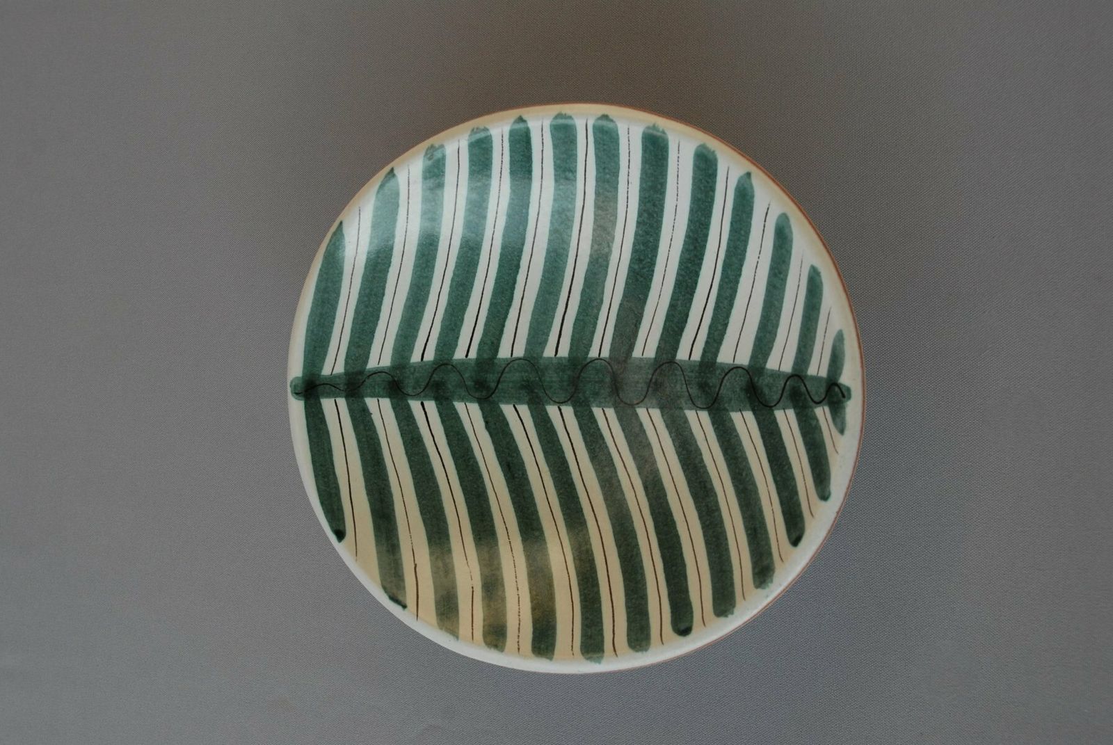 Hand Painted Bowl By Stig Lindberg For Gustavsberg, Sweden, 1950s photo vinterior