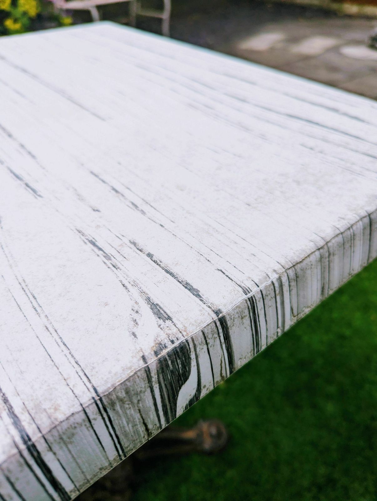 Vintage Marble Style Decorative Iron Bistro Table  Thierry 0199. photo buy
