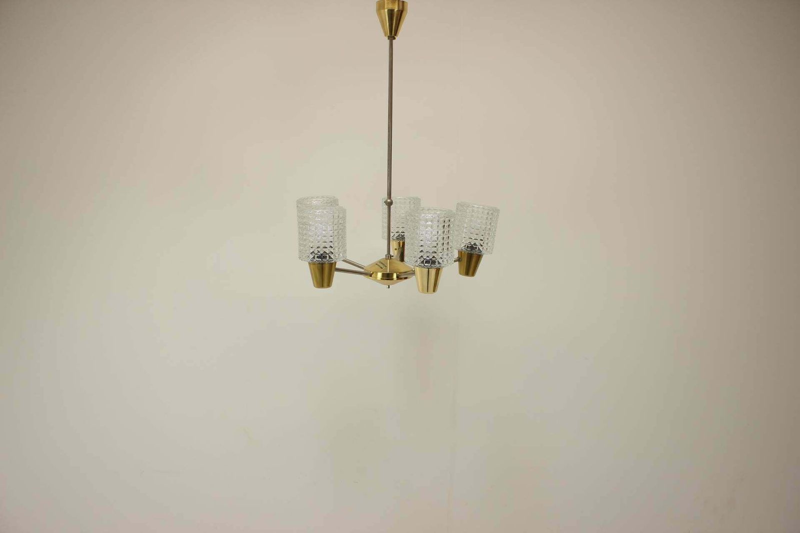 Chandelier By Kamenicky Senov, 1970s, Czechoslovakia photo vinterior