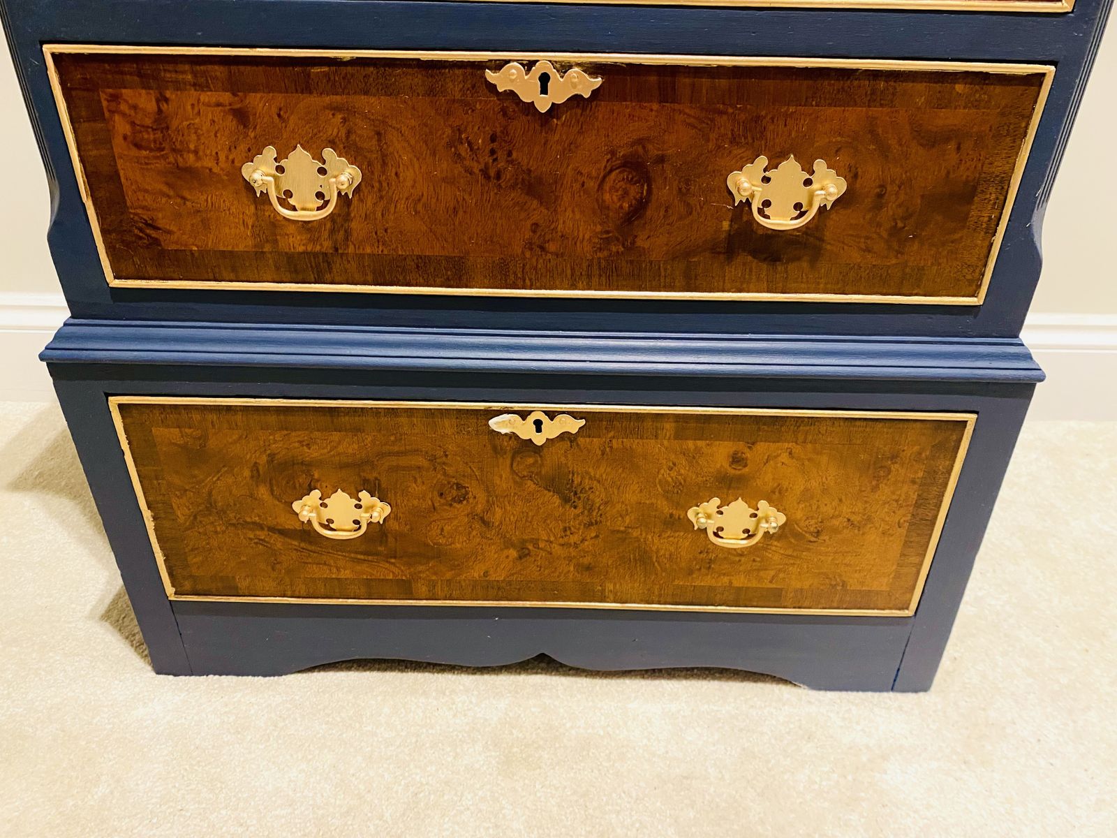 Vintage Chest Of Drawers (Solid & Veneer) photo for sale