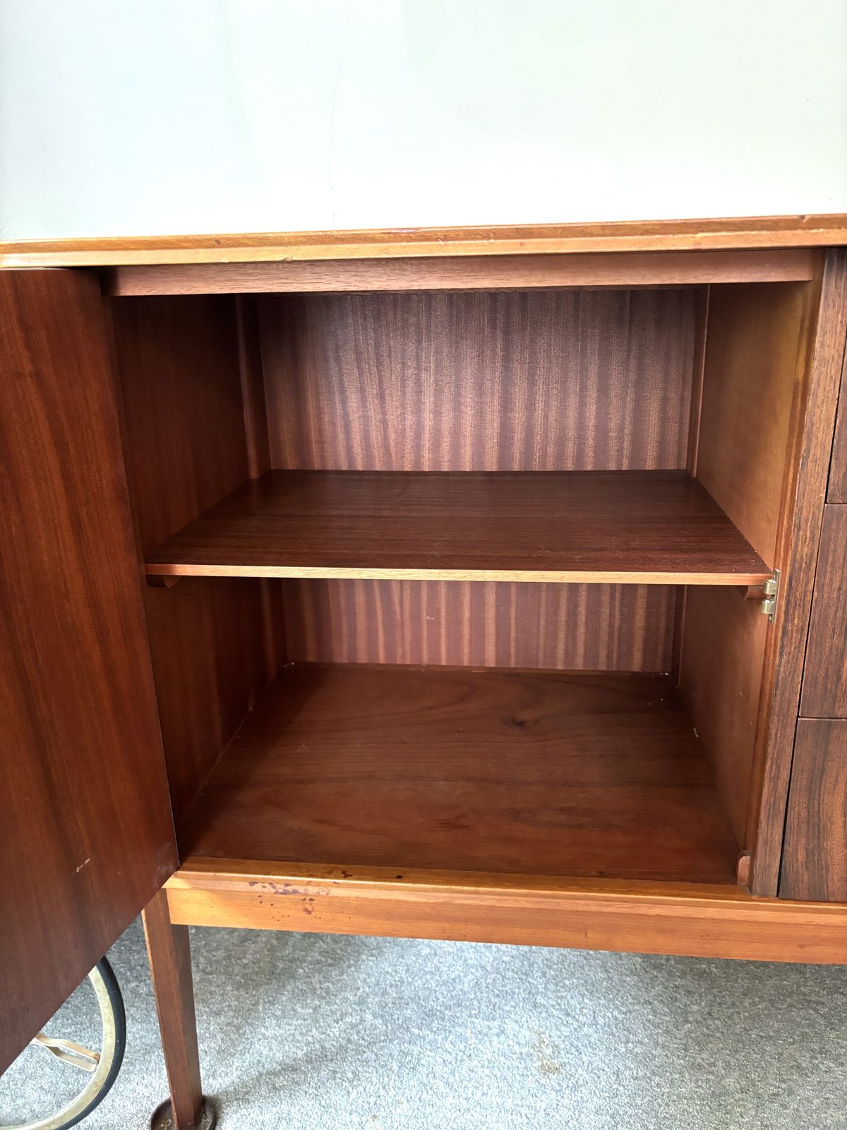 Vanson Walnut And Teak Sideboard 1963 photo Furniture
