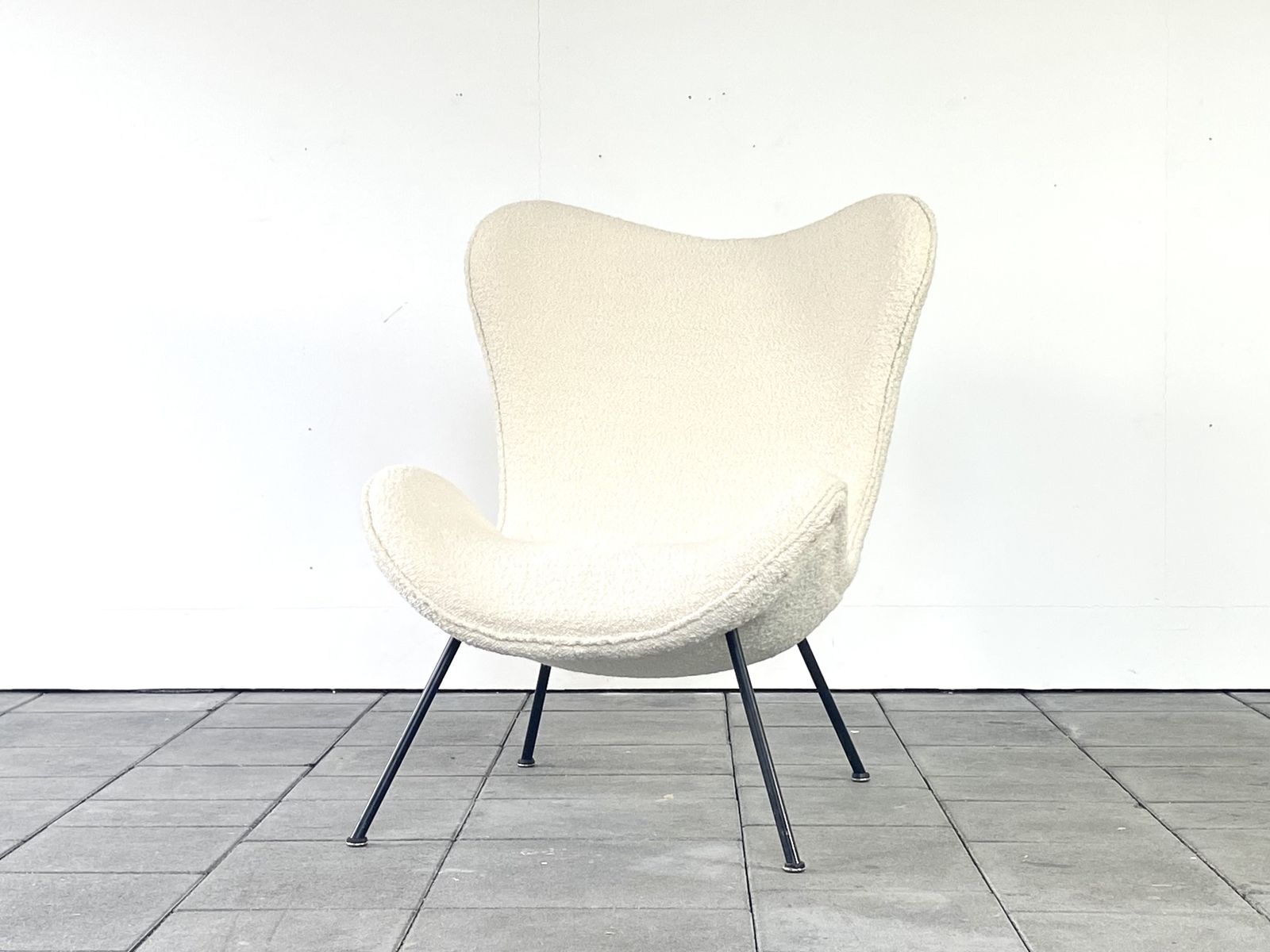 photo furniture 1950ies Organic Highback Lounge Chair Designed By Fritz Netz For Correcta